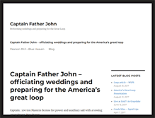 Tablet Screenshot of captainfatherjohn.com